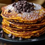 Pumpkin Chocolate Chip Pancakes