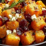 Roasted Butternut Squash with Feta