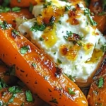 Roasted Carrots with Whipped Ricotta and Hot Honey