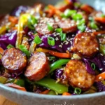 Sausage Cabbage Stir Fry