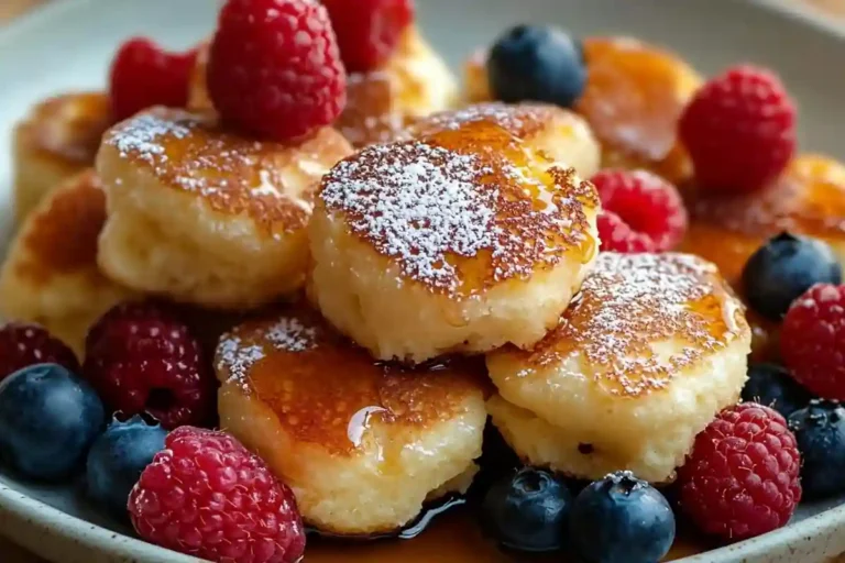 Scrambled Pancake Bites