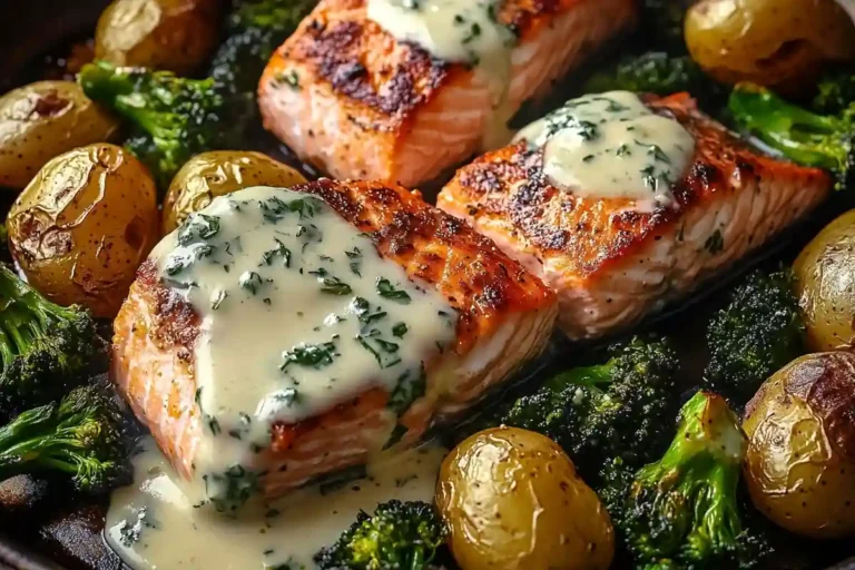 Sheet Pan Salmon Dinner