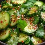 Spicy Cucumber Salad