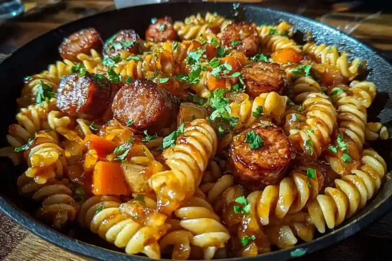 Spicy Honey BBQ Pasta