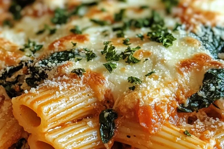 Spinach & Ricotta Pasta Bake