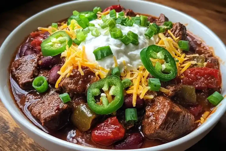 Steak Chili Recipe
