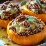 Stuffed Pumpkins with Turkey