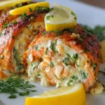 Stuffed Salmon Roll