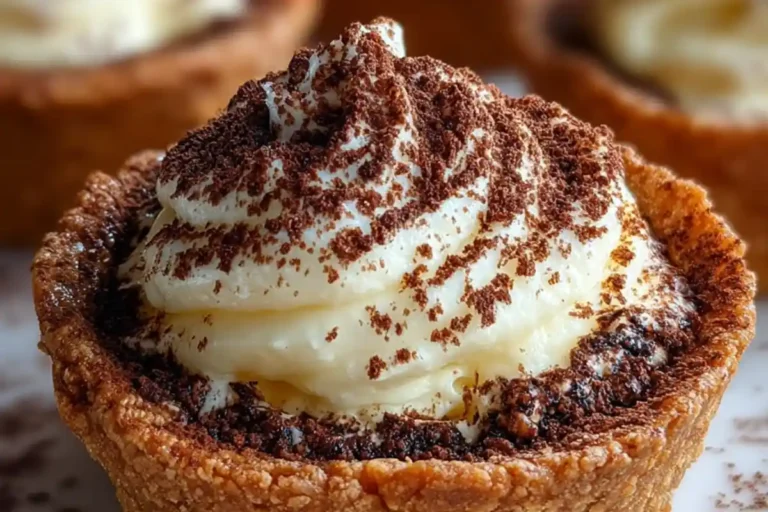 TIRAMISU COOKIE CUPS