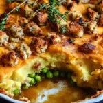 Turkey Mashed Potato Pie