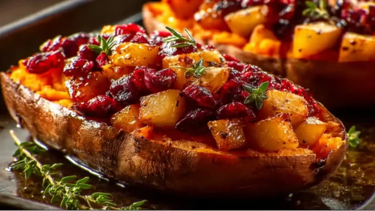 Twice-Baked Sweet Potatoes