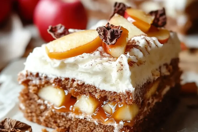 VEGAN CARAMEL APPLE CAKE