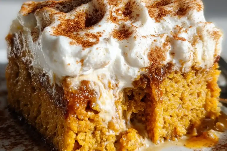 Vegan Pumpkin Tres Leches cake