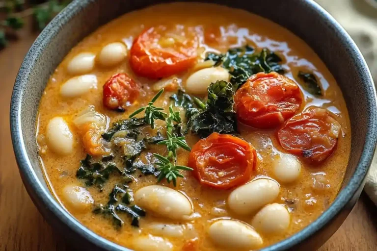 Vegan Tomato White Bean Stew