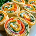 Veggie Tortilla Roll Ups