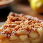 APPLE CRUMBLE PIE