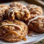 Apple Cinnamon Caramel Cookies