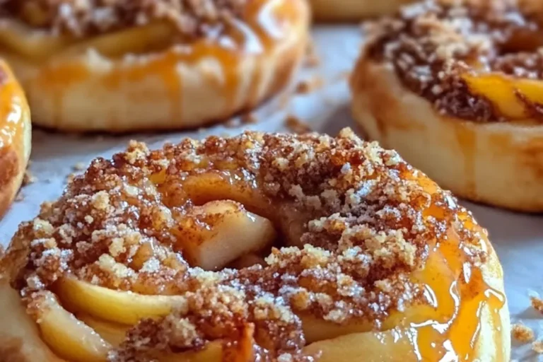 Apple Coconut Butterscotch Pastries