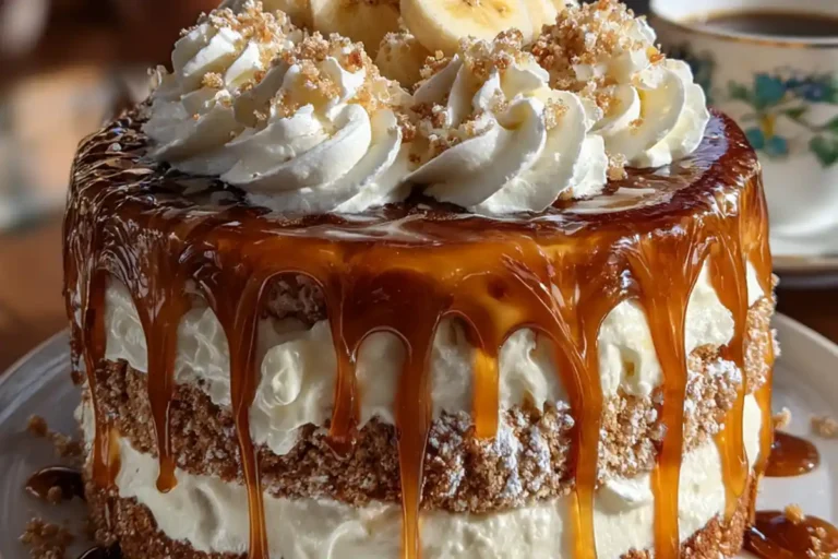 BANOFFEE LAYER CAKE