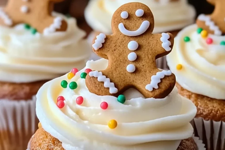 BUTTERSCOTCH GINGERBREAD CUPCAKES