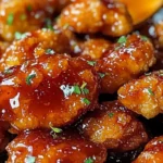 BUTTERSCOTCH GLAZED CHICKEN BITES