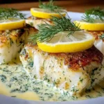 Baked Cod with Lemon Dill