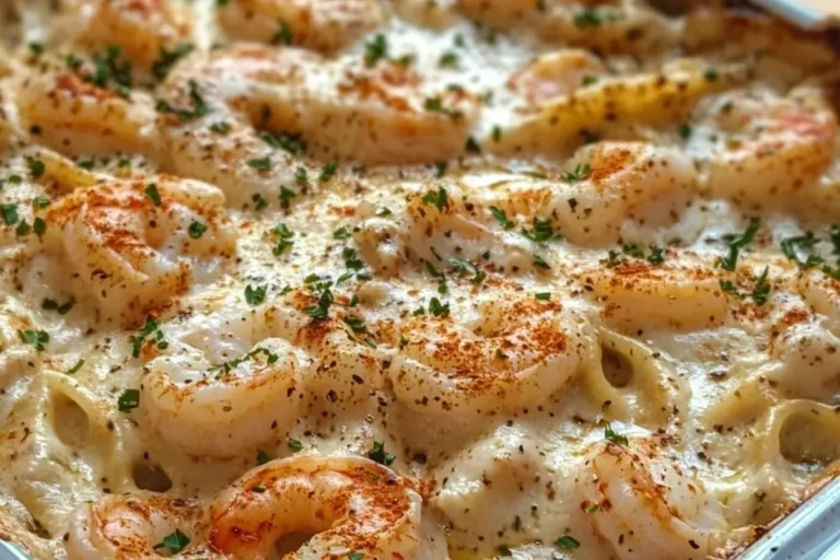 Baked Shrimp Mac and Cheese