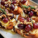 Brie Grape Crostini