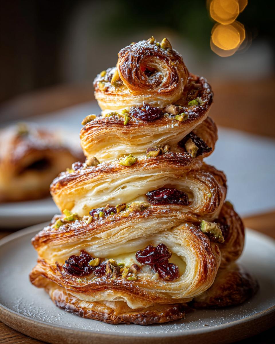 20-Minute Brie Puff Pastry Tree That Wows Guests 5 Brie Puff Pastry Tree - detail 1