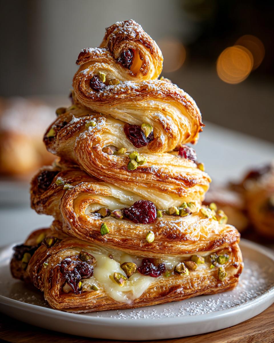 20-Minute Brie Puff Pastry Tree That Wows Guests 6 Brie Puff Pastry Tree - detail 2