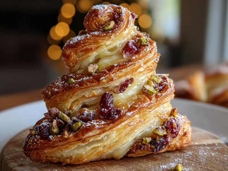 Brie Puff Pastry Tree