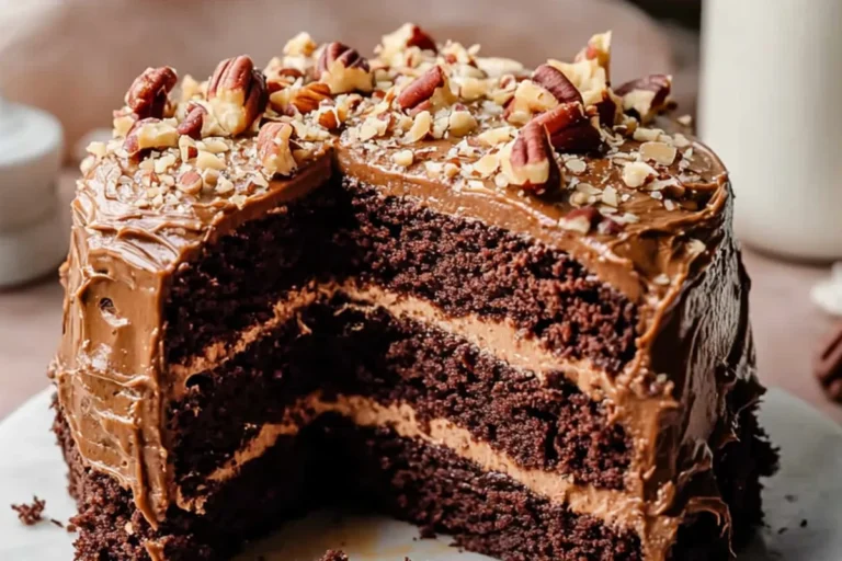 Butterscotch Chocolate Layer Cake