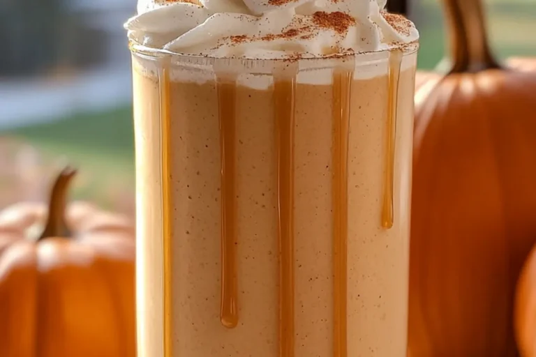 Butterscotch Pumpkin Milkshake