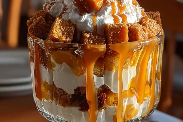 CARAMEL PUMPKIN TRIFLES