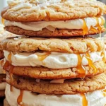 CHEESECAKE CARAMEL COOKIE SANDWICHES