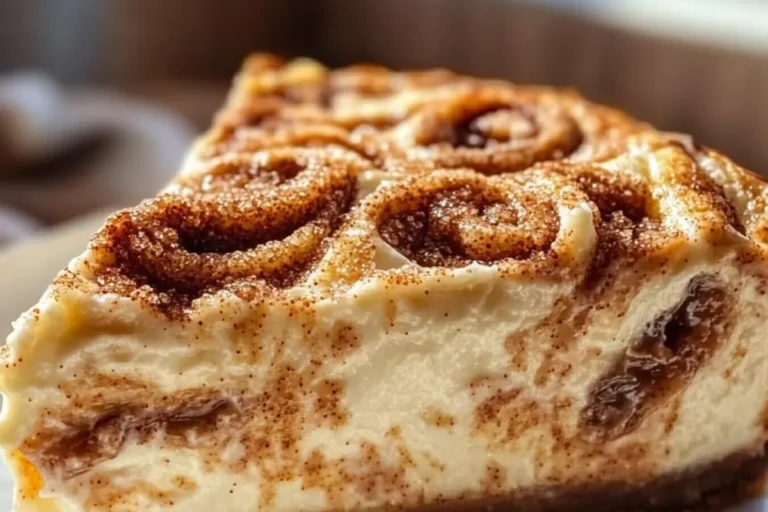 CINNAMON SWIRL DREAM CHEESECAKE