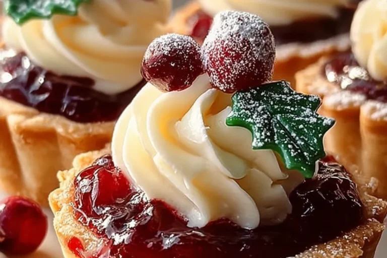 CRANBERRY CREAM TARTS
