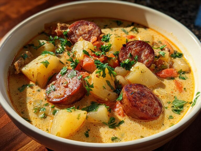 Cajun Sausage Potato Soup