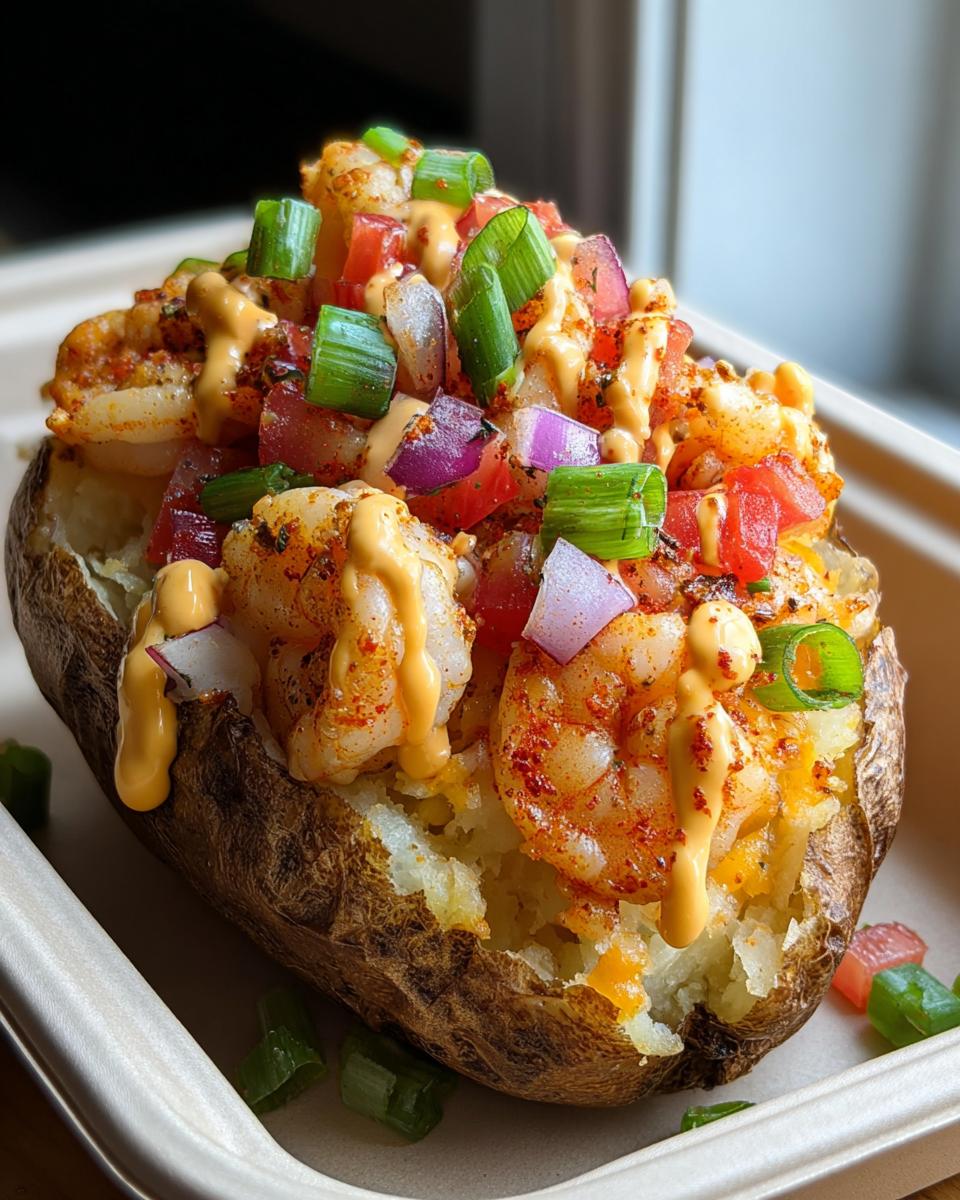 Spicy Cajun Shrimp Baked Potato in Just 1 Hour 7 Cajun Shrimp Baked Potato - detail 2