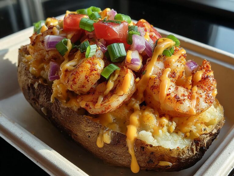 Cajun Shrimp Baked Potato