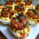 Cajun Shrimp Deviled Eggs