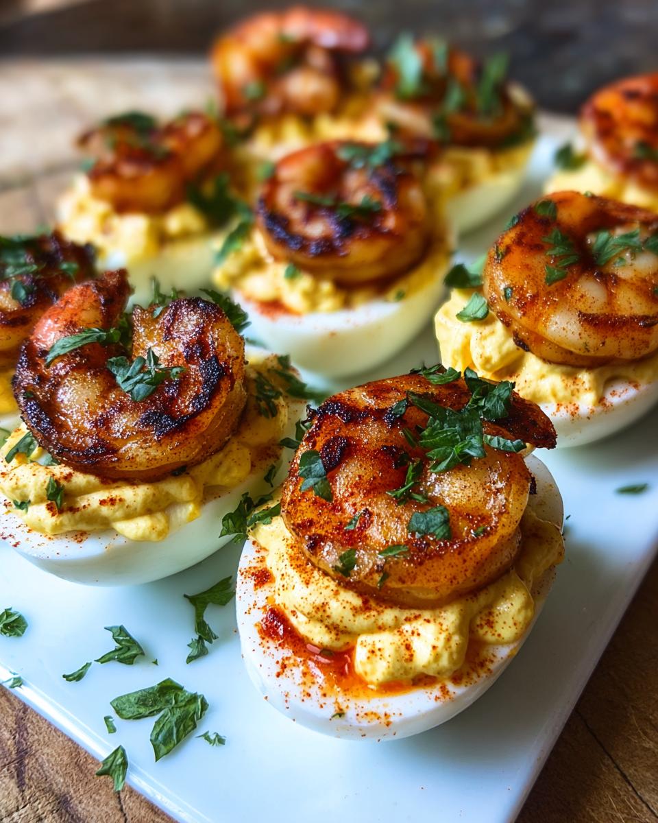25-Minute Cajun Shrimp Deviled Eggs That Wow 6 Cajun Shrimp Deviled Eggs - detail 2