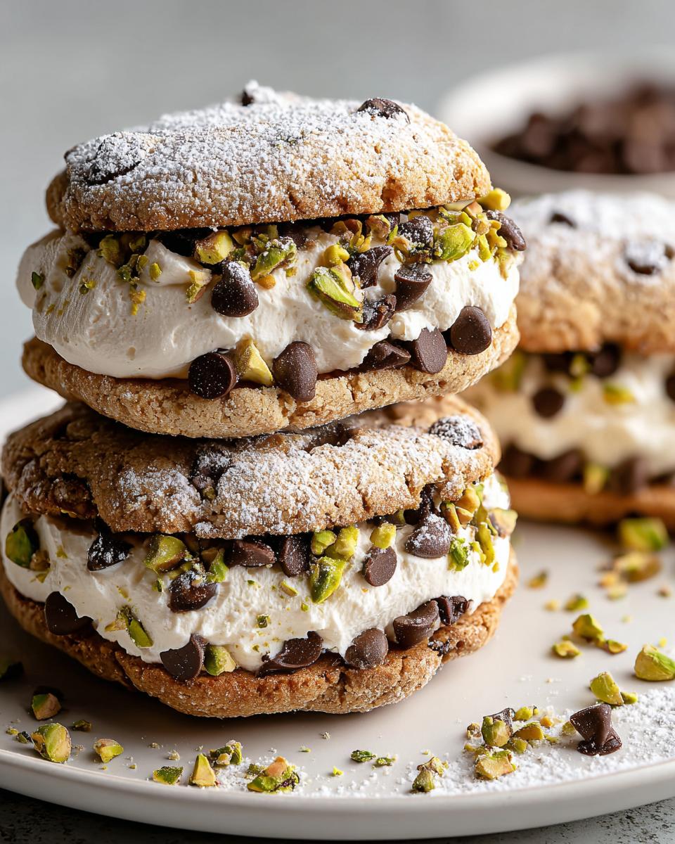 25-Minute Cannoli Cream Sandwich Cookies for Irresistible Bliss 6 Cannoli Cream Sandwich Cookies - detail 2