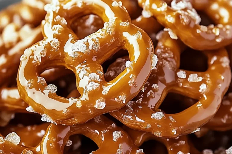 Caramel Coated Pretzels