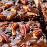 Caramel Pecan Fudge Brownies