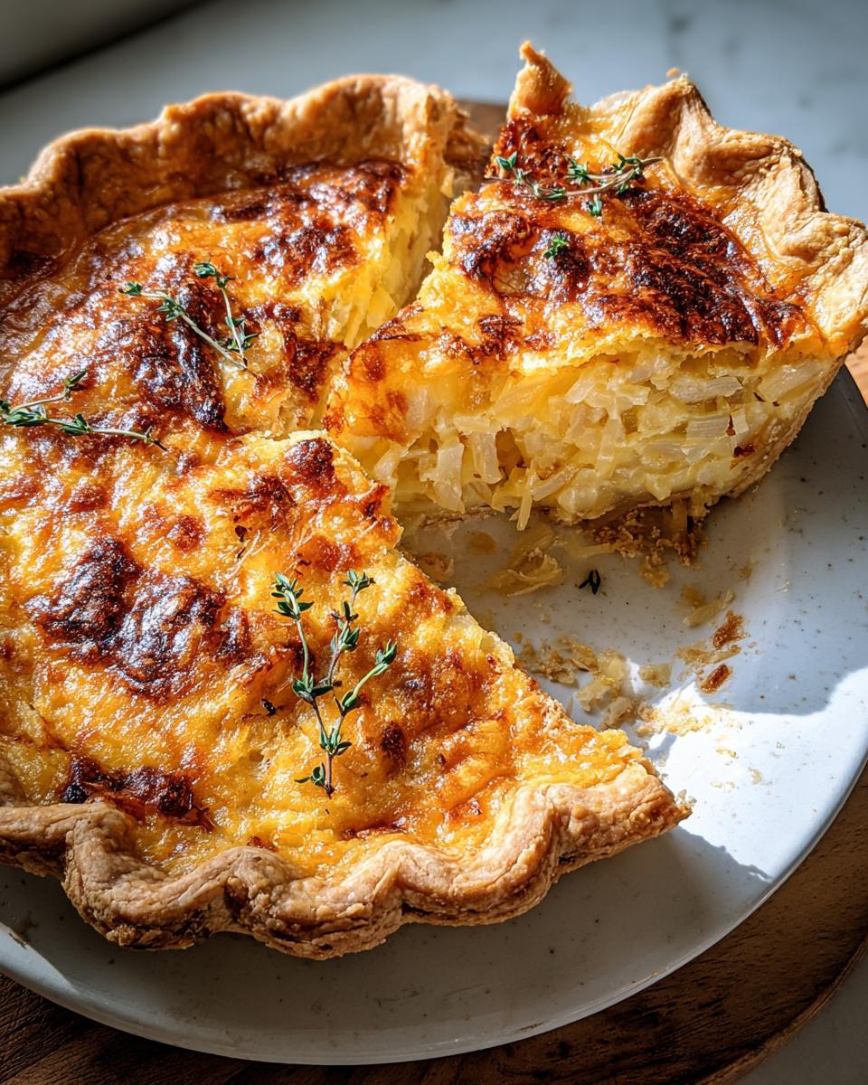 Creamy Cheddar Onion Pie With 3 Secret Tips You Need 6 Cheddar Onion Pie - detail 1