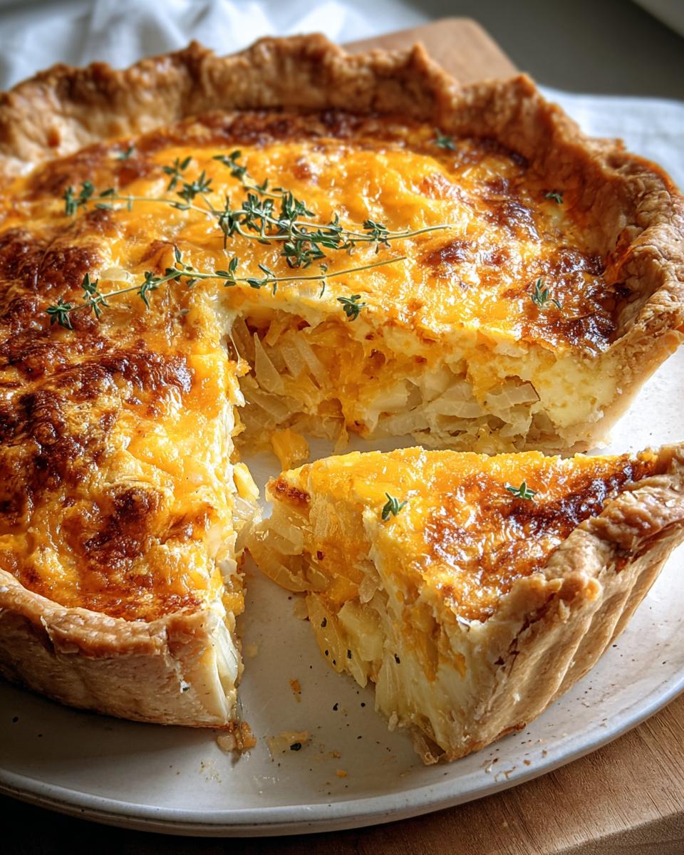 Creamy Cheddar Onion Pie With 3 Secret Tips You Need 7 Cheddar Onion Pie - detail 2