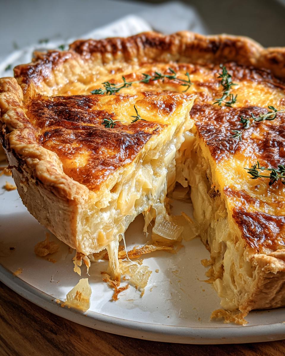 Creamy Cheddar Onion Pie With 3 Secret Tips You Need 8 Cheddar Onion Pie - detail 3