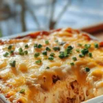 Cheesy Chicken Enchilada Casserole