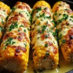 Cheesy Garlic Corn on Cob